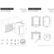 Винный шкаф Dunavox DAU-46.145DSS фото 4