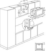 Встраиваемая микроволновая печь AEG OS5MG20EB фото 4