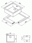 Мойка Смег VQ40-2 фото 2 Мойка Smeg VQ40-2 фото 2