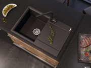 Мойка Омойкири Daisen 78-LB-GR фото 3 Мойка Omoikiri Daisen 78-LB-GR фото 3