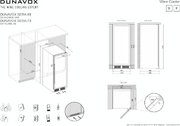 Винный шкаф Dunavox DX-70.258C фото 4