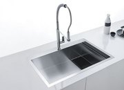 Мойка Франке CLV 210 нержавеющая сталь/черное стекло фото 2 Мойка Franke CLV 210 нержавеющая сталь/черное стекло фото 2