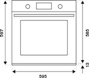 Духовой шкаф Bertazzoni F605HEREKAX фото 4