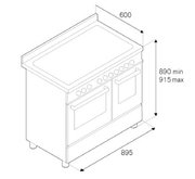 Варочный центр Bertazzoni HER90 6 MFE D VI T фото 4