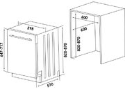 Встраиваемая посудомоечная машина Schaub Lorenz SLG VI6110 фото 2