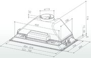 Встраиваемая вытяжка Faber INCA SMART C GR A70 фото 2