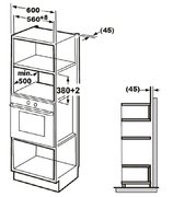 Встраиваемая микроволновая печь Brandt BMG2115B фото 4