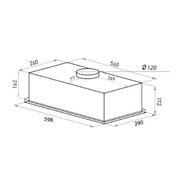 Кухонная вытяжка MAUNFELD Box Push 60 белый фото 2