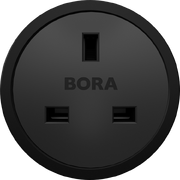 Розетка тип G All Black BORA USTGAB фото