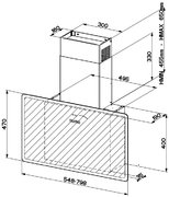 Вытяжка Faber V-AIR KL A80 фото 2