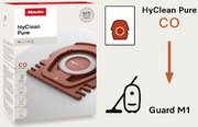 Комплект мешков-пылесборников Миле HyClean Pure CO с фильтром фото 3 Комплект мешков-пылесборников Miele HyClean Pure CO с фильтром фото 3