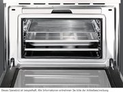 Компактный духовой шкаф с пароваркой Smeg SF4920VCB фото 2