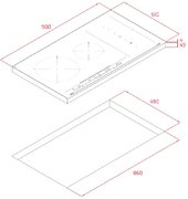 Индукционная варочная панель Teka IZS 96700 MST BLACK фото 2