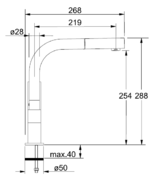 Смеситель Франке Planar Angolo 020 хром фото 2 Смеситель Franke Planar Angolo 020 хром фото 2