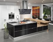Вытяжка Falmec Butterfly Isola 90 ix (800) ECP black фото 3