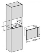 Встраиваемая микроволновая печь Miele M2230SC OBSW фото 3