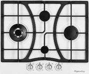 Газовая варочная панель Kuppersberg FS 604 W Silver Газовая варочная панель Kuppersberg FS 604 W Silver