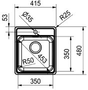 Мойка Franke BCX 610-42 TL сталь фото 2