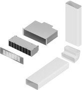 Комплект воздуховодов с фильтром Maunfeld MIDS604+CF312MW