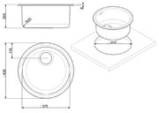 Мойка Смег 10I3PN фото 3 Мойка Smeg 10I3PN фото 3