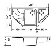 Мойка Смег LSE102RA фото 2 Мойка Smeg LSE102RA фото 2