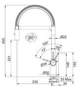 Смеситель Франке Ambient с выдвижным шлангом хром фото 3 Смеситель Franke Ambient с выдвижным шлангом хром фото 3