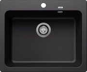 Мойка BLANCO NAYA 6 Silgranit черный фото Мойка BLANCO NAYA 6 Silgranit черный фото