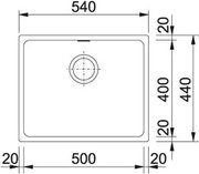 Мойка Франке KBG 110-50 миндаль фото 2 Мойка Franke KBG 110-50 миндаль фото 2