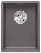 Мойка Blanco SUBLINE 320-F отводная арматура InFino® темная скала фото