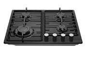 Газовая варочная панель MAUNFELD EGHE.64.3STS-EB фото 3