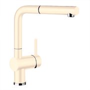 Смеситель Blanco Linus-S керамика глянцевая магнолия Смеситель Blanco Linus-S керамика глянцевая магнолия