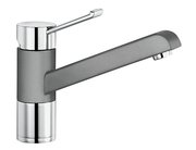 Смеситель Blanco Zenos chrome/Silgranit алюметаллик Смеситель Blanco Zenos chrome/Silgranit алюметаллик