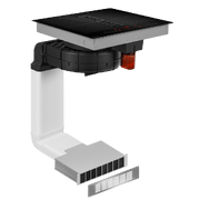 Комплект воздуховодов с фильтром Maunfeld MIDS604+CF312MW фото 2