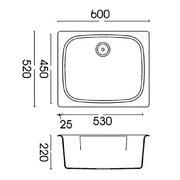 Мойка Smeg LSE60AV фото 2