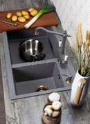 Мойка Omoikiri TEDORI 86-2-LB-PL фото 2