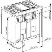 Комбинированная плита Miele HR 1936 G (серия Range Cooker) фото 2