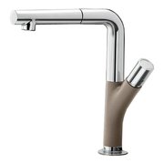 Смеситель Бланко Yovis-S Silgranit серый беж фото Смеситель Blanco Yovis-S Silgranit серый беж фото