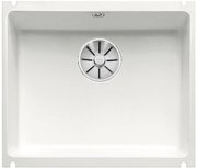 Мойка Бланко SUBLINE 500-U керамика отводная арматура InFino® матовый белый фото Мойка Blanco SUBLINE 500-U керамика отводная арматура InFino® матовый белый фото