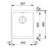Мойка Franke KBG 110-34 сахара фото 3