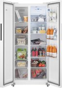 Отдельностоящий холодильник с инвертором Weissgauff WSBS 500 Inverter NoFrost White фото 4