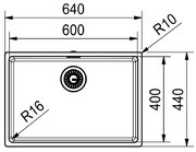 Мойка Franke FEX 210-60 сталь фото 4