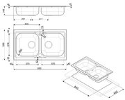 Мойка Смег LYP862 фото 4 Мойка Smeg LYP862 фото 4
