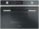 Компактный духовой шкаф с пароваркой Smeg SF4120VCN