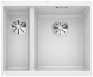 Мойка Blanco SUBLINE 340/160-U SILGRANIT белый клапан-автомат InFino 523562