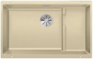 Мойка Blanco SUBLINE 700-U Level SILGRANIT отводная арматура InFino® шампань