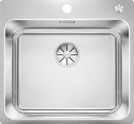 Мойка BLANCO SOLIS 500-IF/A нержавеющая сталь, клапан-автомат