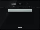 Компактный духовой шкаф с СВЧ Miele H6401BM OBSW черный обсидиан