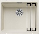 Мойка Blanco Etagon 500-U SILGRANIT PuraDur мягкий белый клапан-автомат InFino 527075