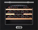 Встраиваемый винный шкаф Lofra ZBRNM24M/R CANTINA 24 NERO MAT CROMO