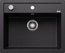 Мойка BLANCO DALAGO 6 Silgranit черный, клапан-автомат